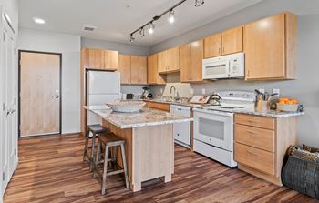 Gourmet kitchen